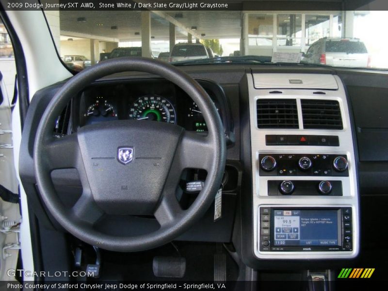 Stone White / Dark Slate Gray/Light Graystone 2009 Dodge Journey SXT AWD