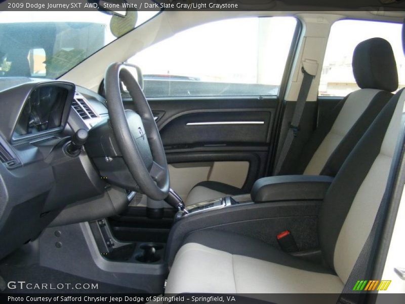 Stone White / Dark Slate Gray/Light Graystone 2009 Dodge Journey SXT AWD