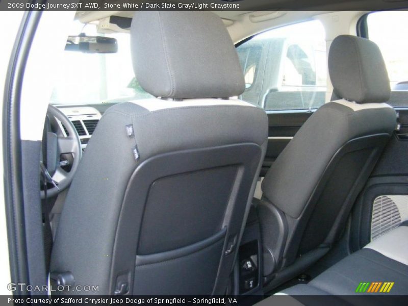 Stone White / Dark Slate Gray/Light Graystone 2009 Dodge Journey SXT AWD