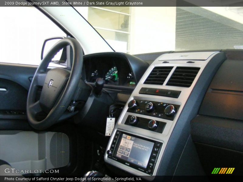 Stone White / Dark Slate Gray/Light Graystone 2009 Dodge Journey SXT AWD