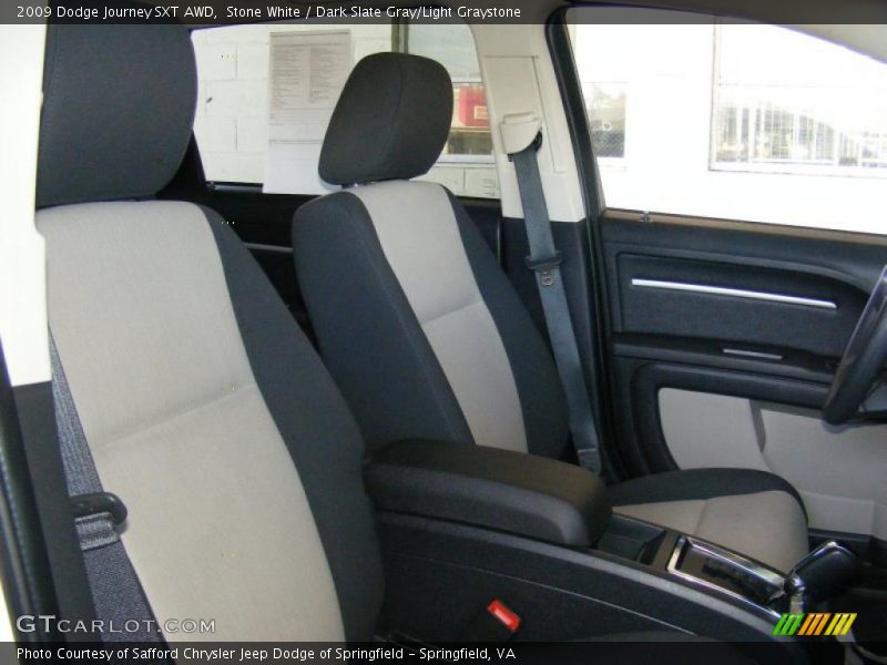 Stone White / Dark Slate Gray/Light Graystone 2009 Dodge Journey SXT AWD