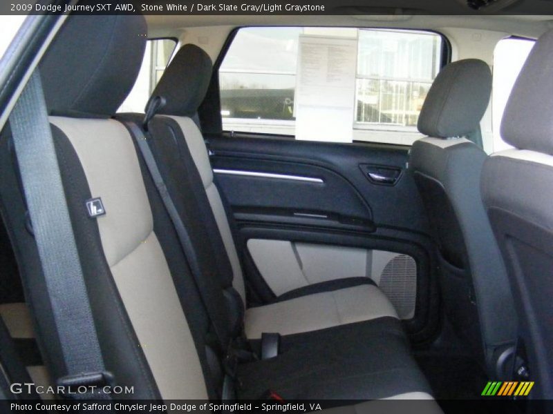 Stone White / Dark Slate Gray/Light Graystone 2009 Dodge Journey SXT AWD