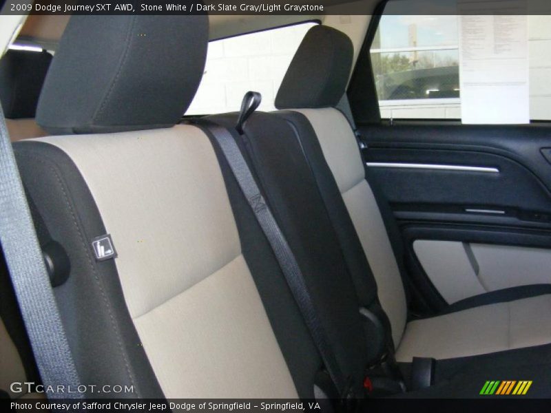 Stone White / Dark Slate Gray/Light Graystone 2009 Dodge Journey SXT AWD