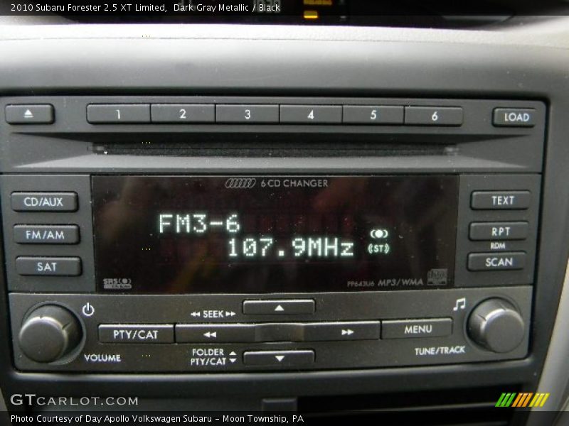 Controls of 2010 Forester 2.5 XT Limited
