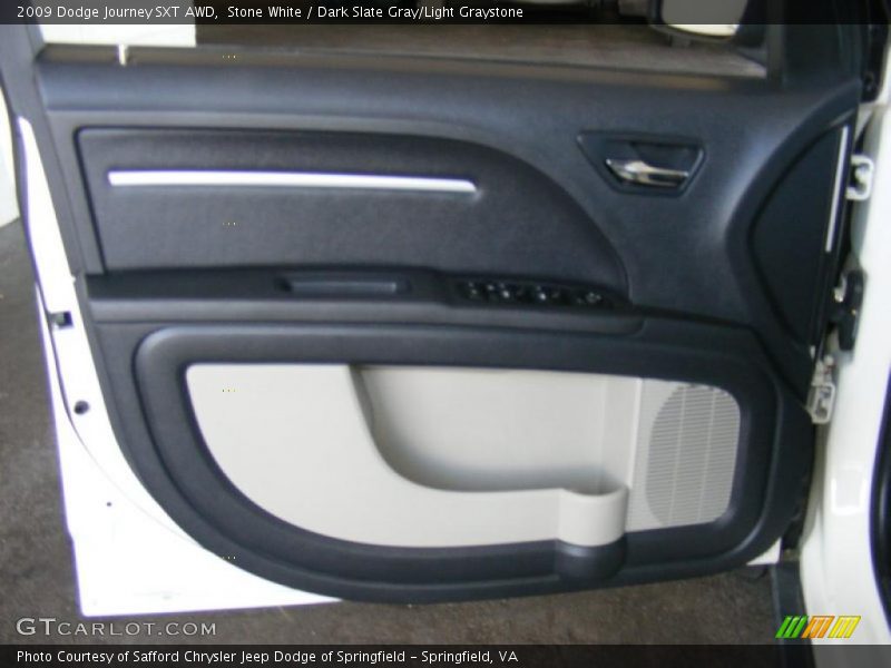 Stone White / Dark Slate Gray/Light Graystone 2009 Dodge Journey SXT AWD