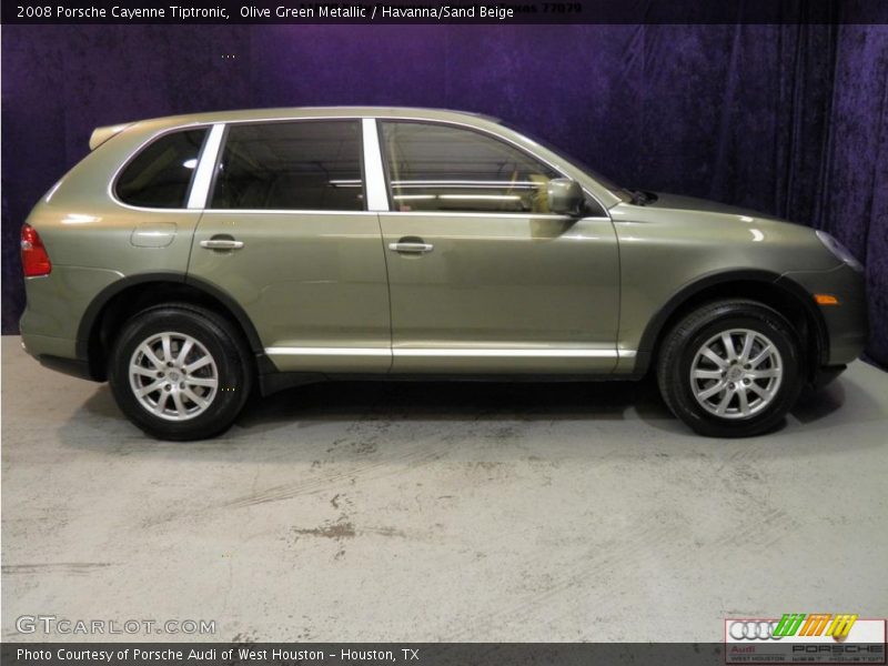 Olive Green Metallic / Havanna/Sand Beige 2008 Porsche Cayenne Tiptronic