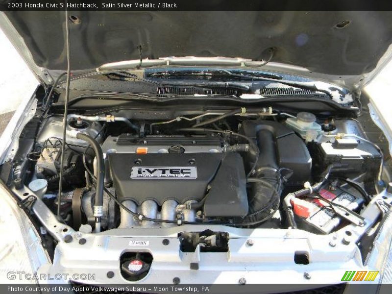  2003 Civic Si Hatchback Engine - 2.0 Liter DOHC 16-Valve i-VTEC 4 Cylinder
