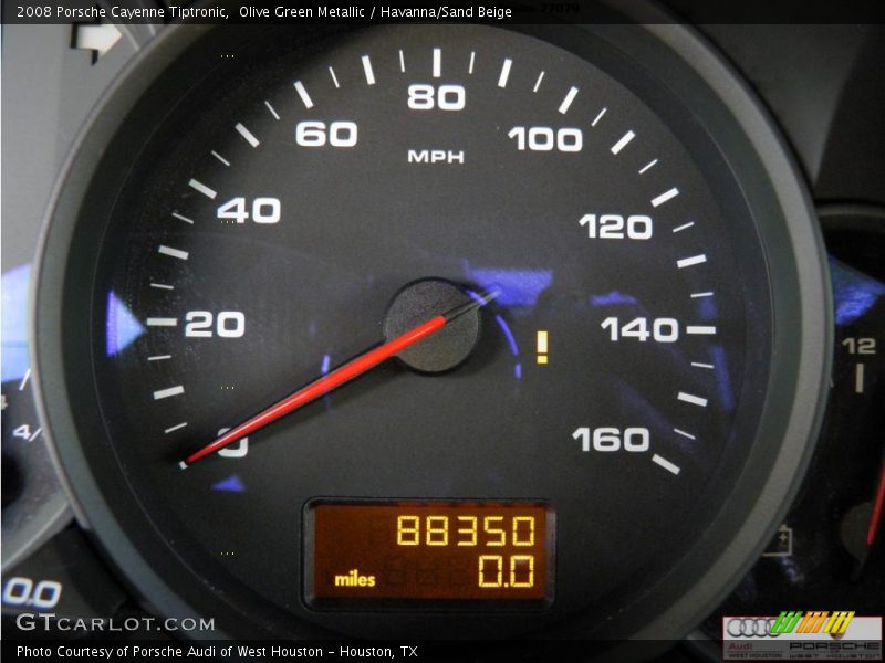 Olive Green Metallic / Havanna/Sand Beige 2008 Porsche Cayenne Tiptronic