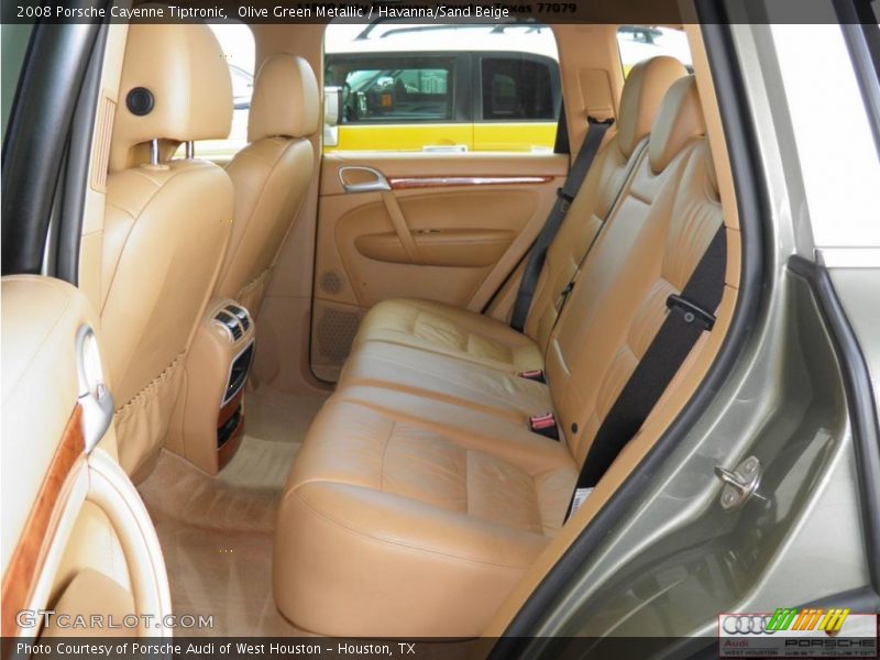 Olive Green Metallic / Havanna/Sand Beige 2008 Porsche Cayenne Tiptronic