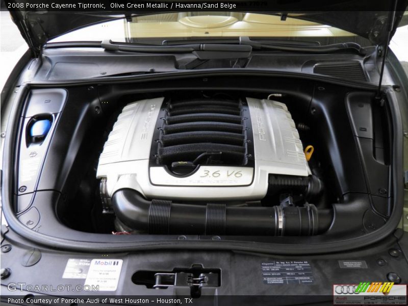 Olive Green Metallic / Havanna/Sand Beige 2008 Porsche Cayenne Tiptronic