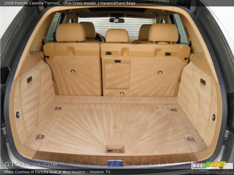 Olive Green Metallic / Havanna/Sand Beige 2008 Porsche Cayenne Tiptronic