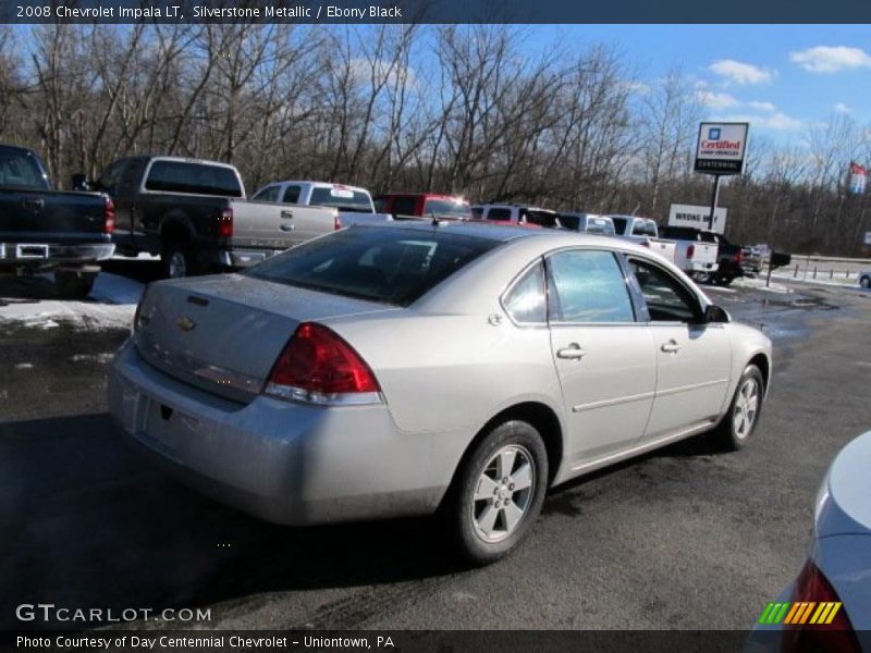 Silverstone Metallic / Ebony Black 2008 Chevrolet Impala LT