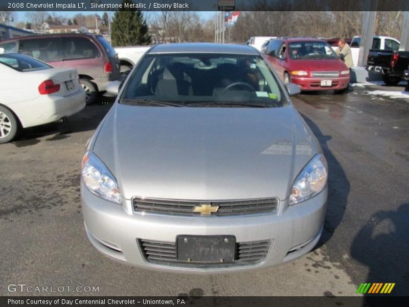 Silverstone Metallic / Ebony Black 2008 Chevrolet Impala LT