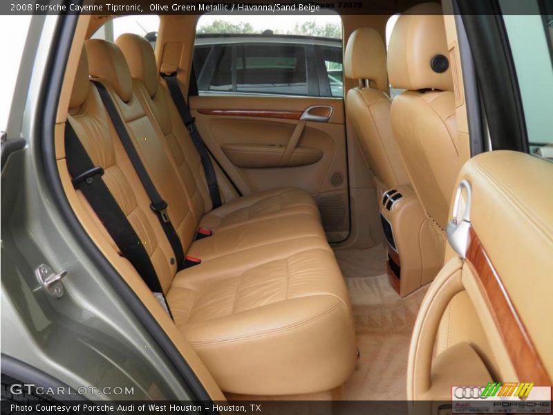 Olive Green Metallic / Havanna/Sand Beige 2008 Porsche Cayenne Tiptronic