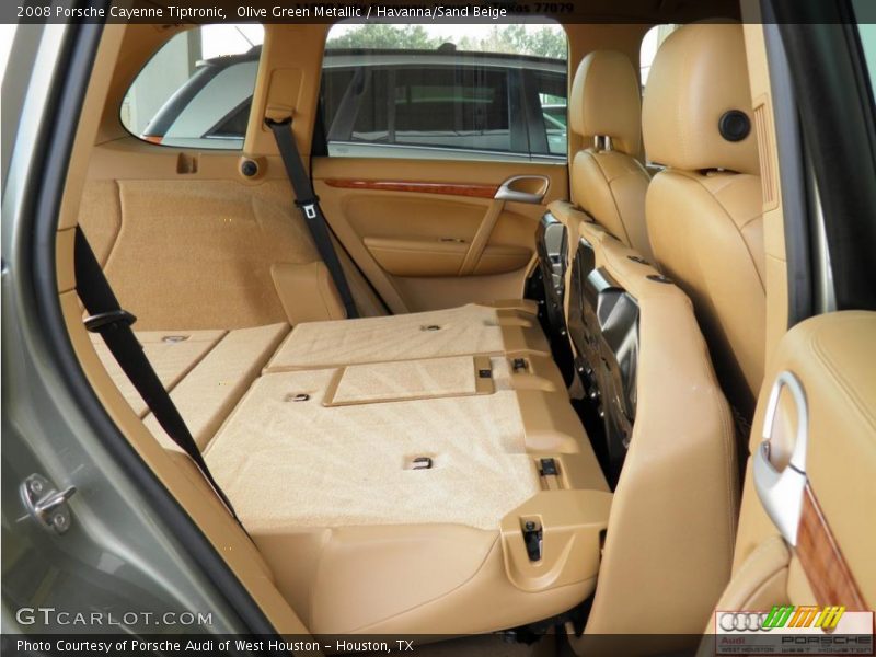 Olive Green Metallic / Havanna/Sand Beige 2008 Porsche Cayenne Tiptronic