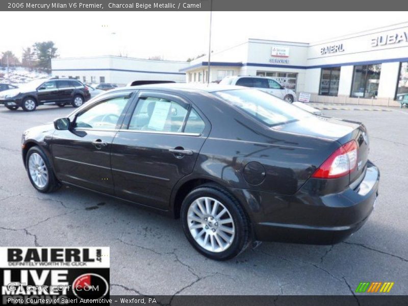 Charcoal Beige Metallic / Camel 2006 Mercury Milan V6 Premier