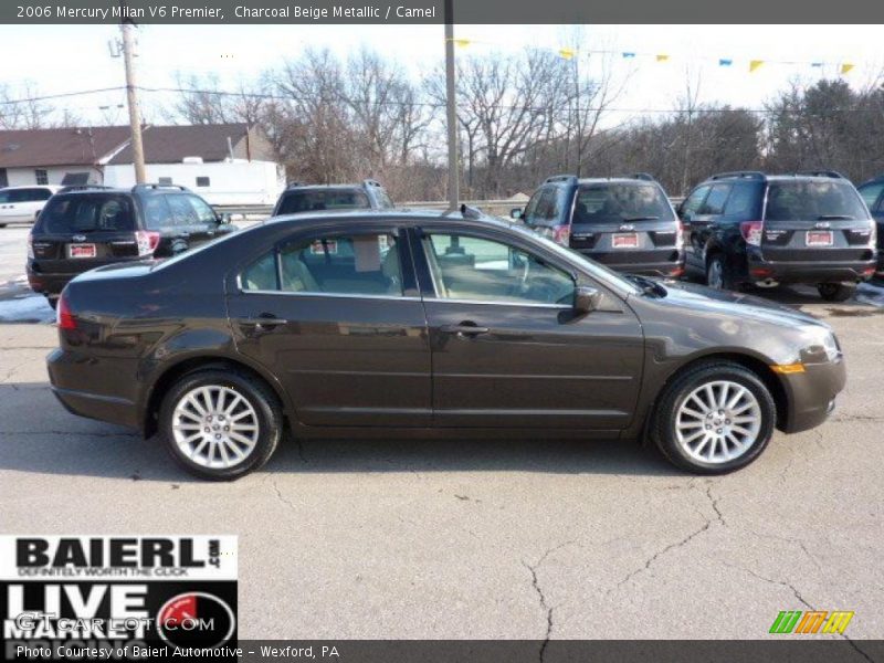 Charcoal Beige Metallic / Camel 2006 Mercury Milan V6 Premier