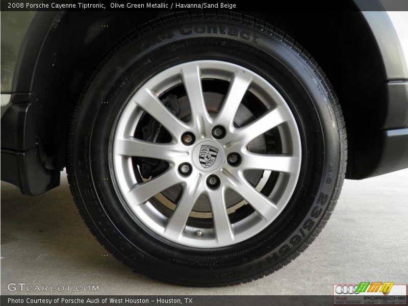 Olive Green Metallic / Havanna/Sand Beige 2008 Porsche Cayenne Tiptronic