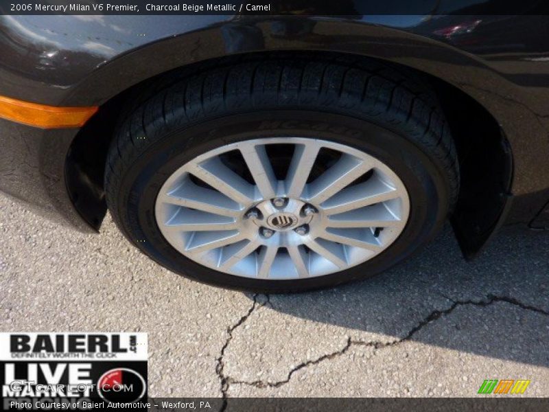 Charcoal Beige Metallic / Camel 2006 Mercury Milan V6 Premier