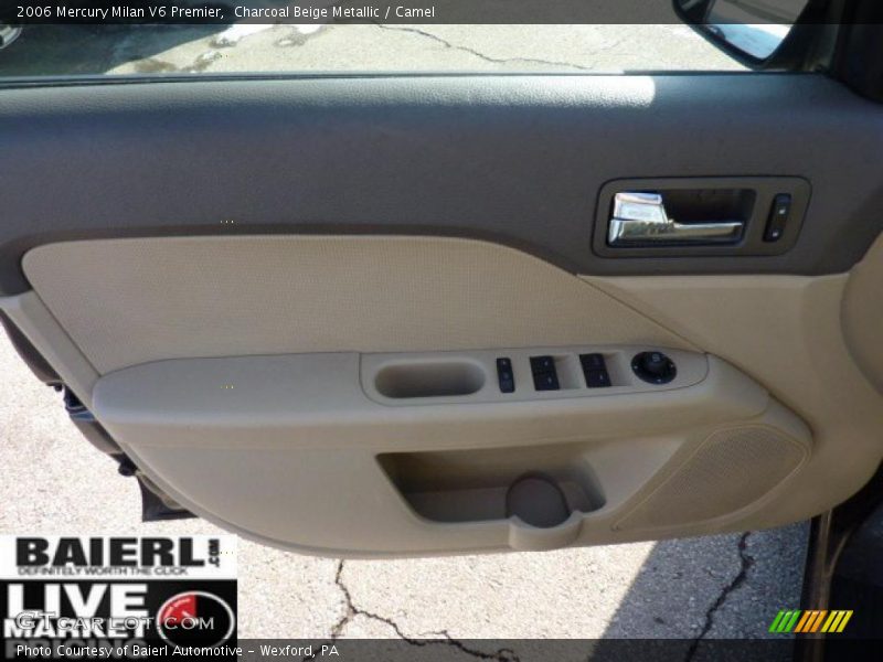 Charcoal Beige Metallic / Camel 2006 Mercury Milan V6 Premier