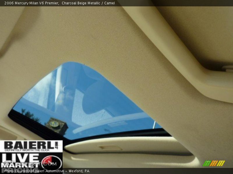 Charcoal Beige Metallic / Camel 2006 Mercury Milan V6 Premier