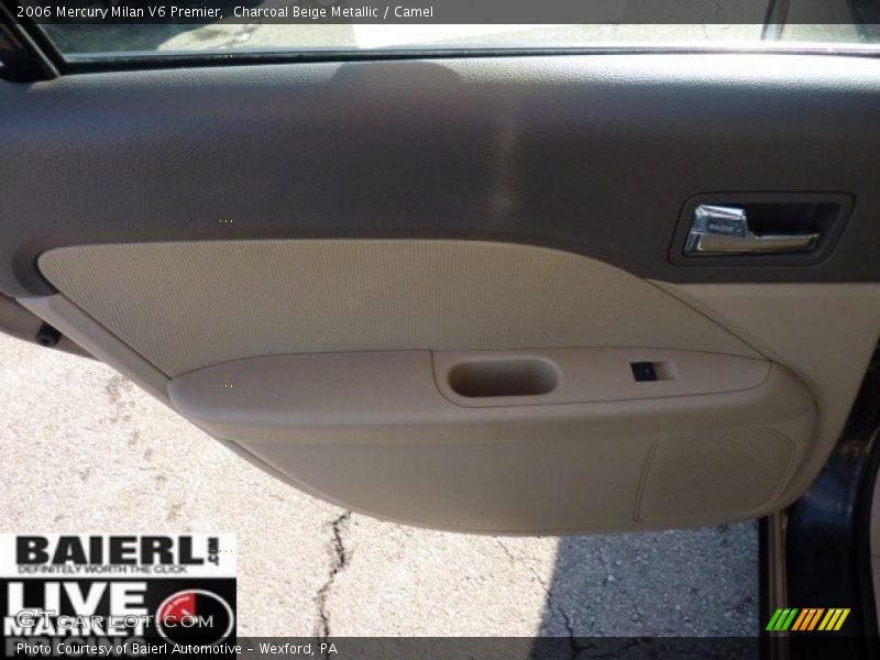 Charcoal Beige Metallic / Camel 2006 Mercury Milan V6 Premier