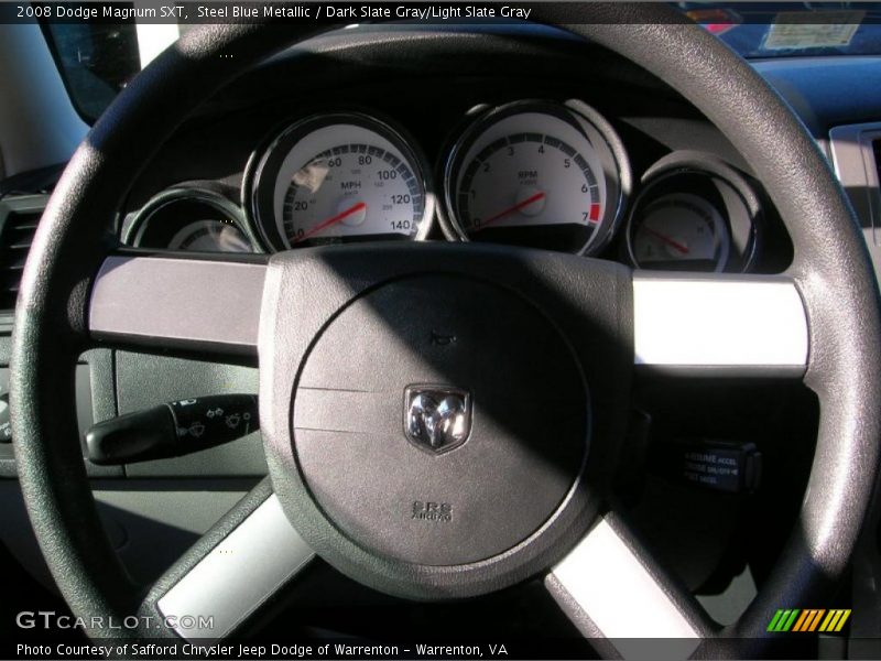 Steel Blue Metallic / Dark Slate Gray/Light Slate Gray 2008 Dodge Magnum SXT