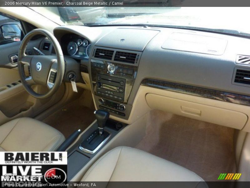 Charcoal Beige Metallic / Camel 2006 Mercury Milan V6 Premier