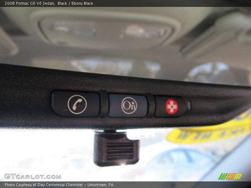 Black / Ebony Black 2008 Pontiac G6 V6 Sedan