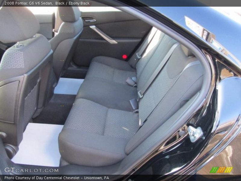 Black / Ebony Black 2008 Pontiac G6 V6 Sedan