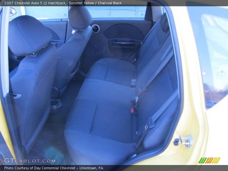 Summer Yellow / Charcoal Black 2007 Chevrolet Aveo 5 LS Hatchback