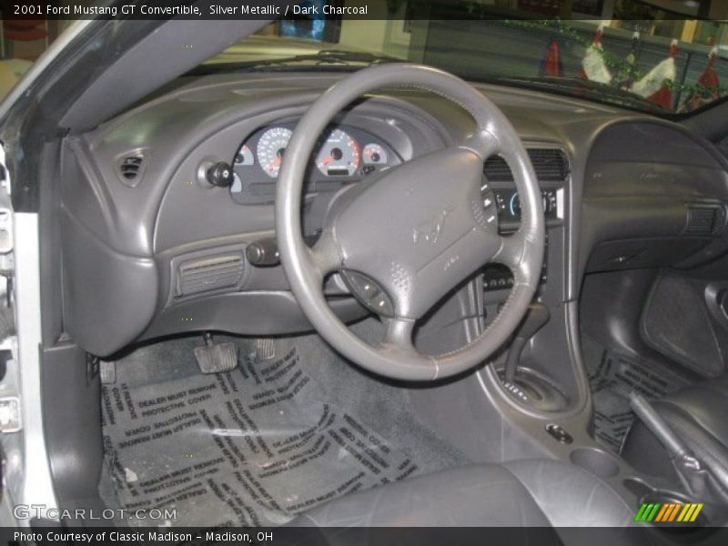  2001 Mustang GT Convertible Dark Charcoal Interior