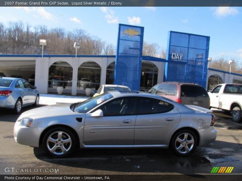 Liquid Silver Metallic / Ebony 2007 Pontiac Grand Prix GXP Sedan