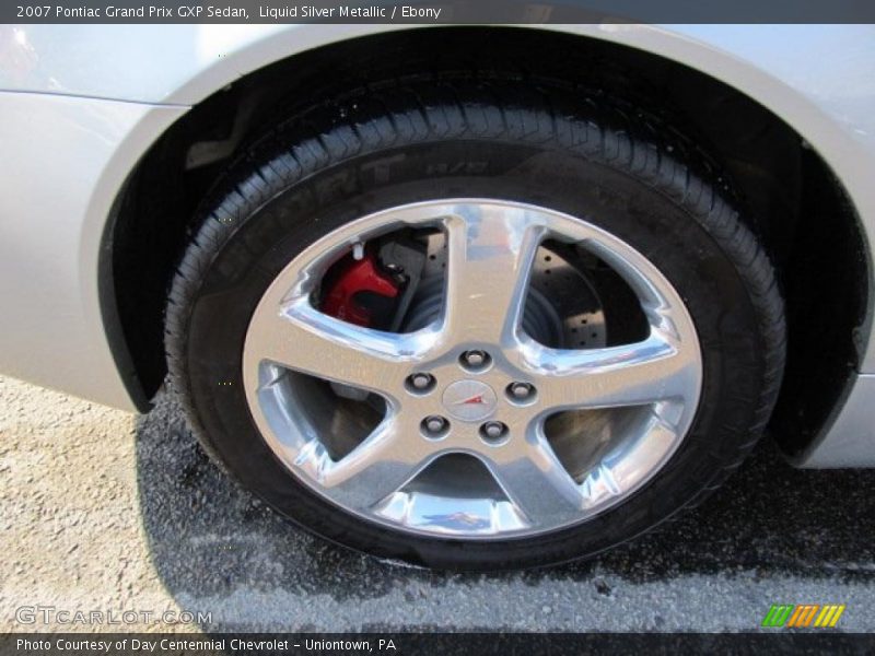 Liquid Silver Metallic / Ebony 2007 Pontiac Grand Prix GXP Sedan