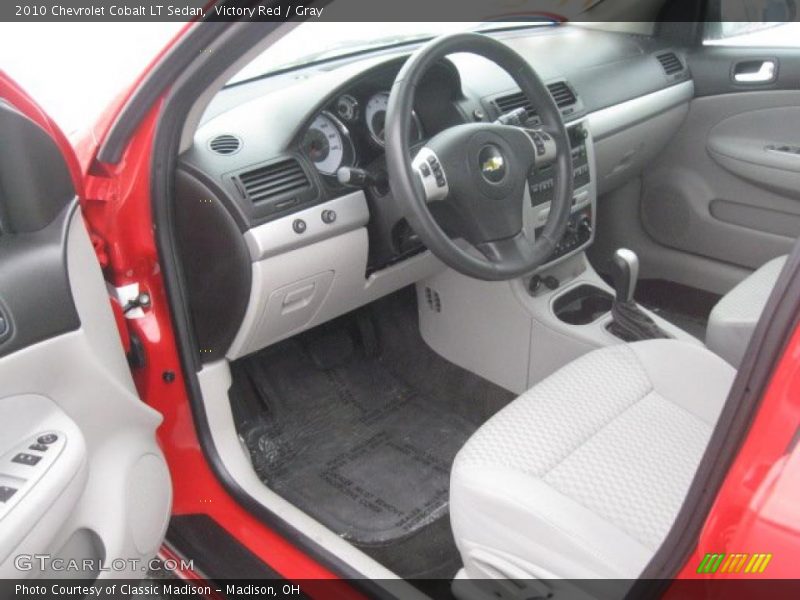 Victory Red / Gray 2010 Chevrolet Cobalt LT Sedan
