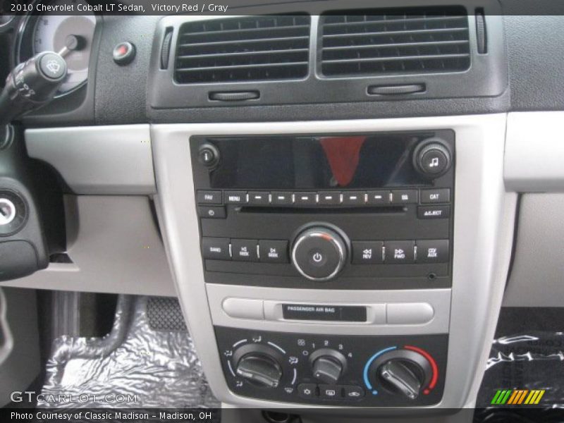 Victory Red / Gray 2010 Chevrolet Cobalt LT Sedan