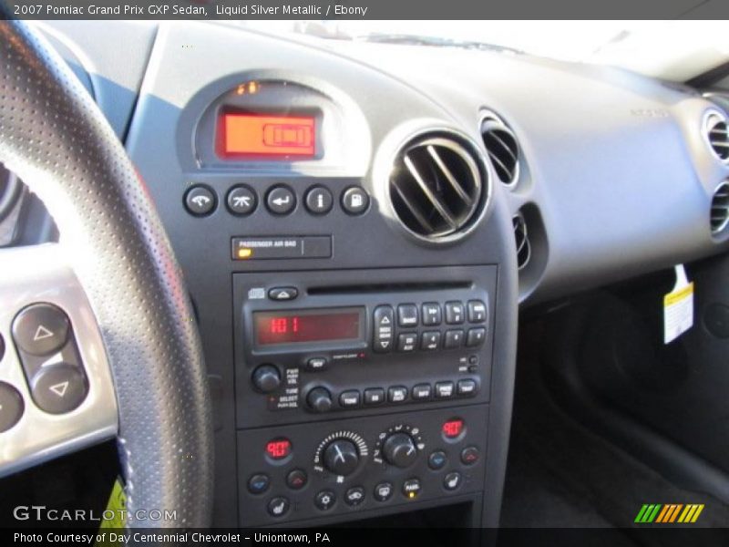 Liquid Silver Metallic / Ebony 2007 Pontiac Grand Prix GXP Sedan