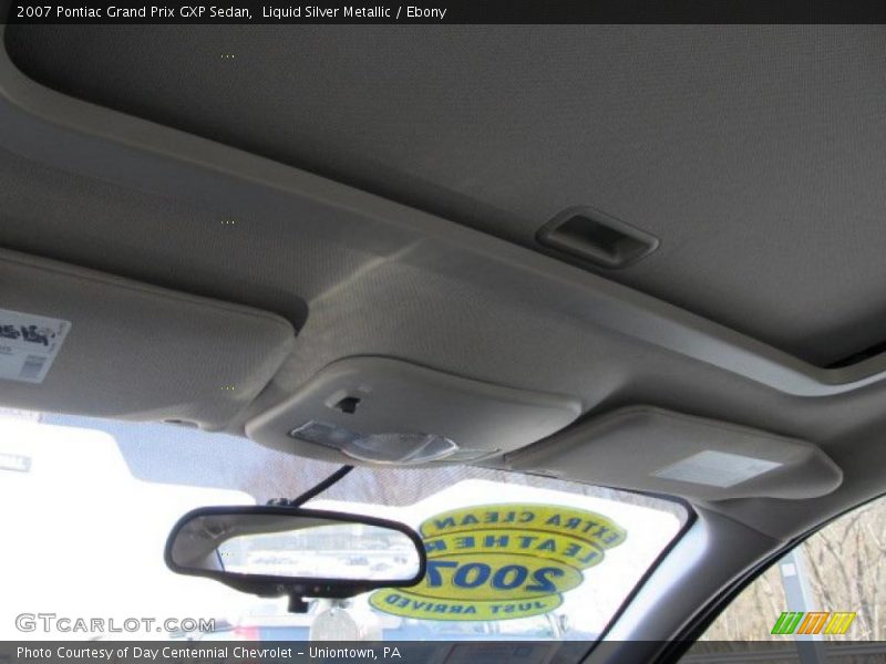 Liquid Silver Metallic / Ebony 2007 Pontiac Grand Prix GXP Sedan