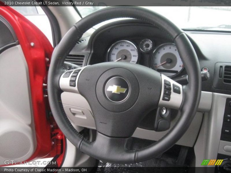 Victory Red / Gray 2010 Chevrolet Cobalt LT Sedan