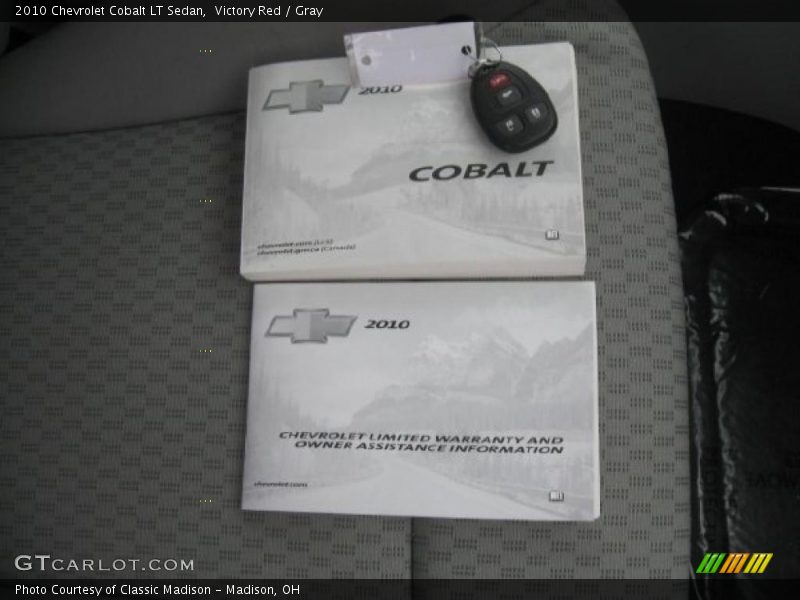 Victory Red / Gray 2010 Chevrolet Cobalt LT Sedan
