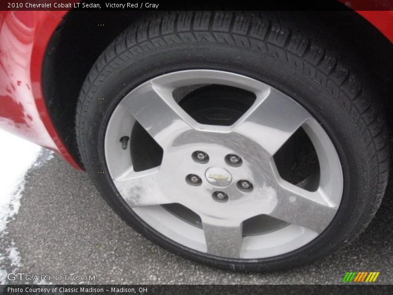 Victory Red / Gray 2010 Chevrolet Cobalt LT Sedan