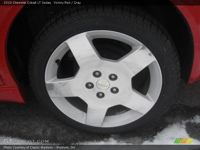 Victory Red / Gray 2010 Chevrolet Cobalt LT Sedan