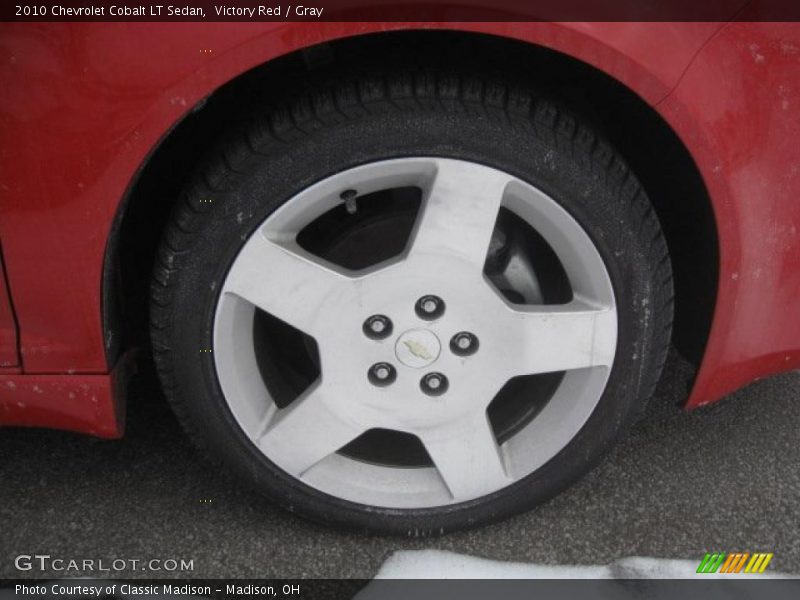 Victory Red / Gray 2010 Chevrolet Cobalt LT Sedan