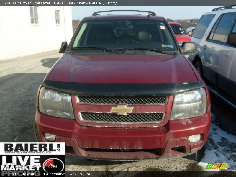 Dark Cherry Metallic / Ebony 2008 Chevrolet TrailBlazer LT 4x4