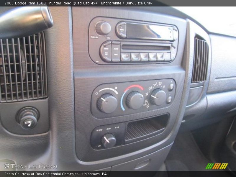 Bright White / Dark Slate Gray 2005 Dodge Ram 1500 Thunder Road Quad Cab 4x4