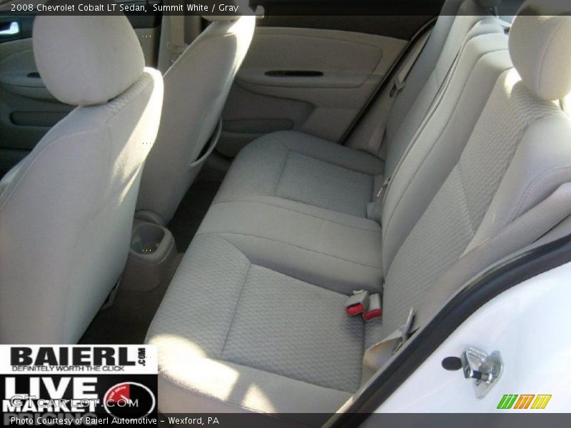 Summit White / Gray 2008 Chevrolet Cobalt LT Sedan