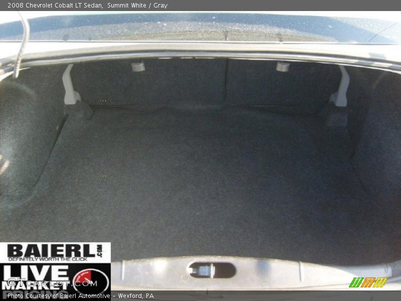 Summit White / Gray 2008 Chevrolet Cobalt LT Sedan