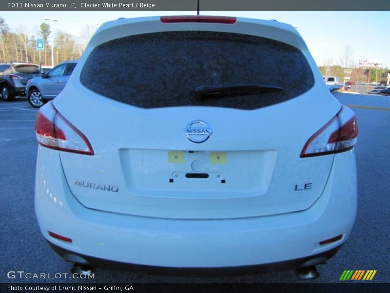 Glacier White Pearl / Beige 2011 Nissan Murano LE