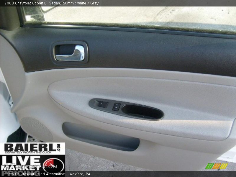 Summit White / Gray 2008 Chevrolet Cobalt LT Sedan