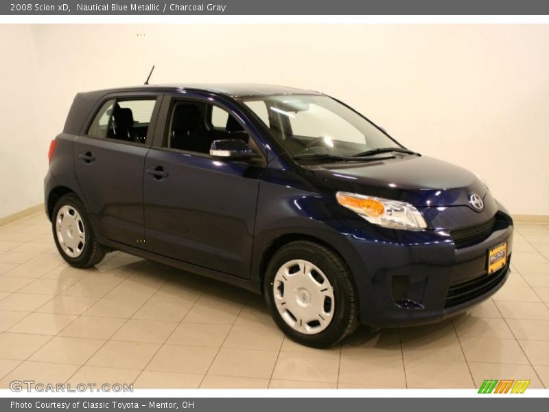 Nautical Blue Metallic / Charcoal Gray 2008 Scion xD